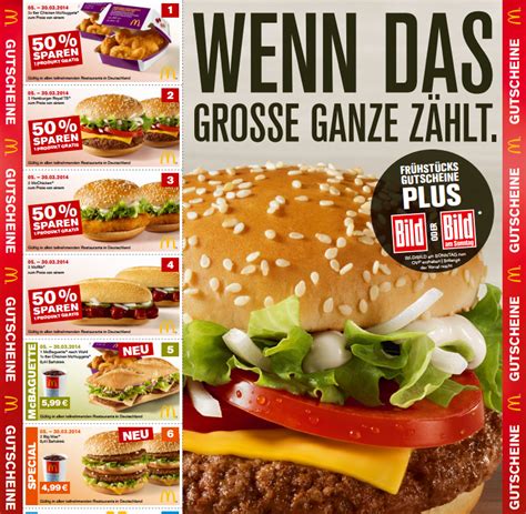 mcdonalds gutscheine zum ausdrucken